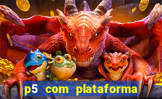 p5 com plataforma de jogos